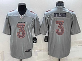 Men's Denver Broncos #3 Russell Wilson Grey Atmosphere Fashion 2022 Vapor Untouchable Stitched Limited Jersey,baseball caps,new era cap wholesale,wholesale hats